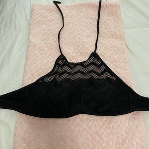 Halter bikini top